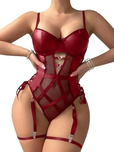 Bodysuit, Wine Red