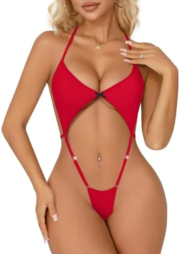 Bodysuit, Red (size XS)