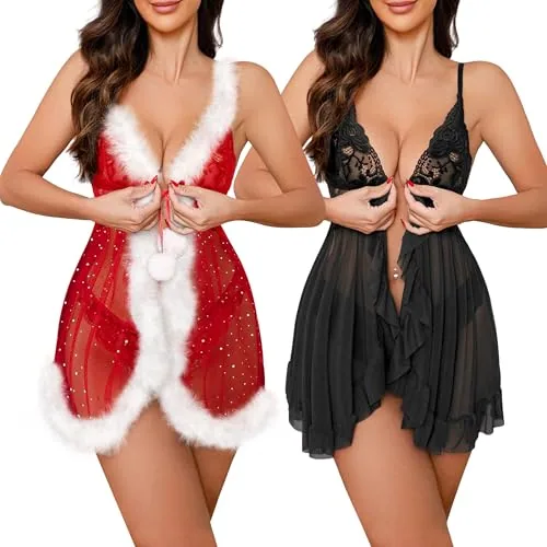 Floral lace Babydoll